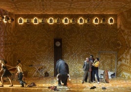 Escena del L'heure espagnole.