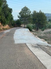 Camino de la Parra en Carlet.