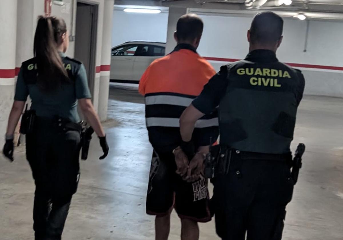 Detención del ladrón.