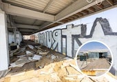 El interior del enclave de la Marina, a la espera de la intervención.