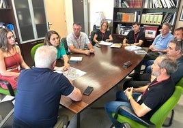 Imagen de la reunión celebrada en la Confederación del Júcar.