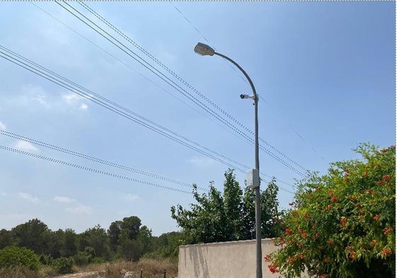 Una de las cámaras contra incendios.