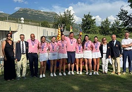 La Selección Valenciana de golf, Campeona de España Absoluta Femenina.