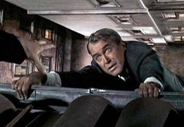 El actor James Stewart.