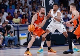 FOTOS | Así ha sido el segundo partido de la final de la ACB entre el Valencia Basket y el Real Madrid