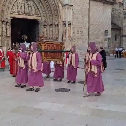 Así ha arrancado la procesión del Corpus en Valencia