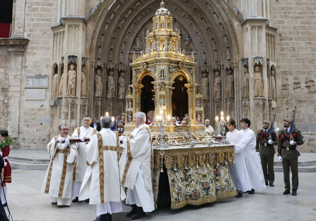 Procesión del Corpus, este domingo.
