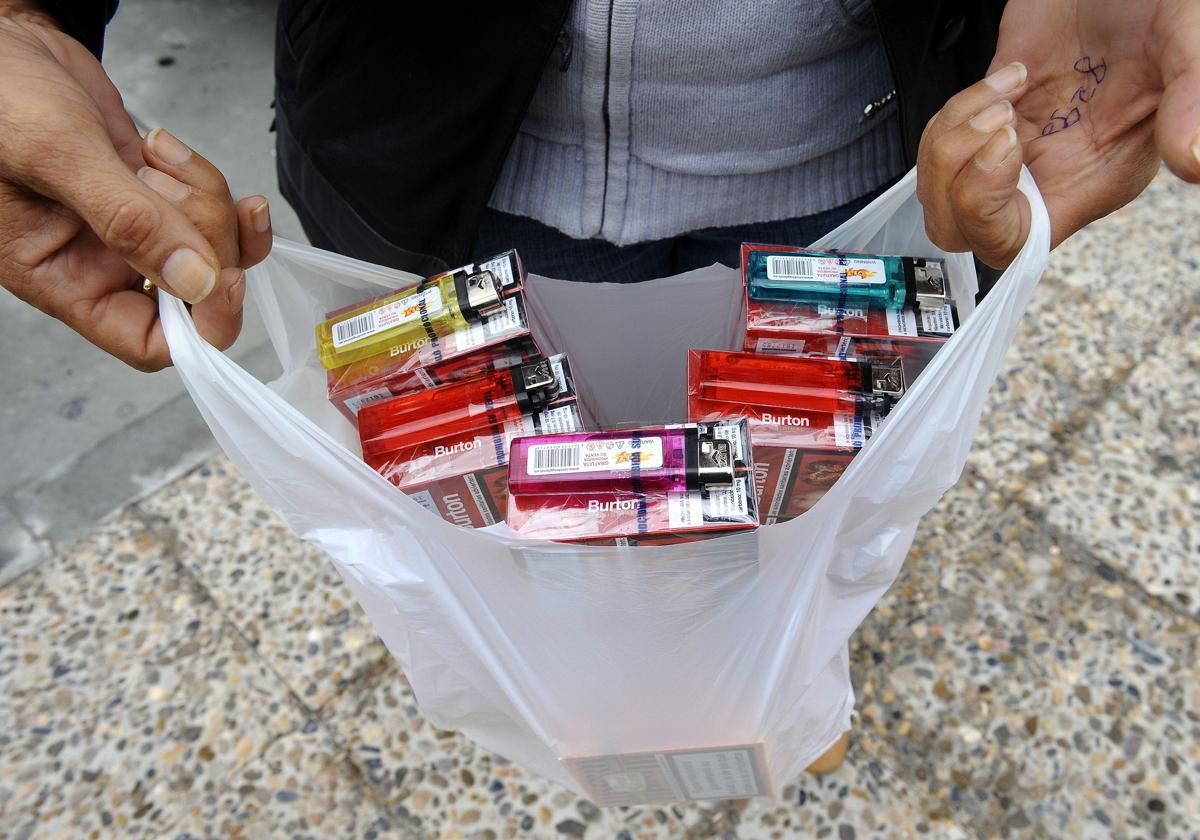 Cajetillas de tabaco compradas en un estanco, en una imagen de archivo.