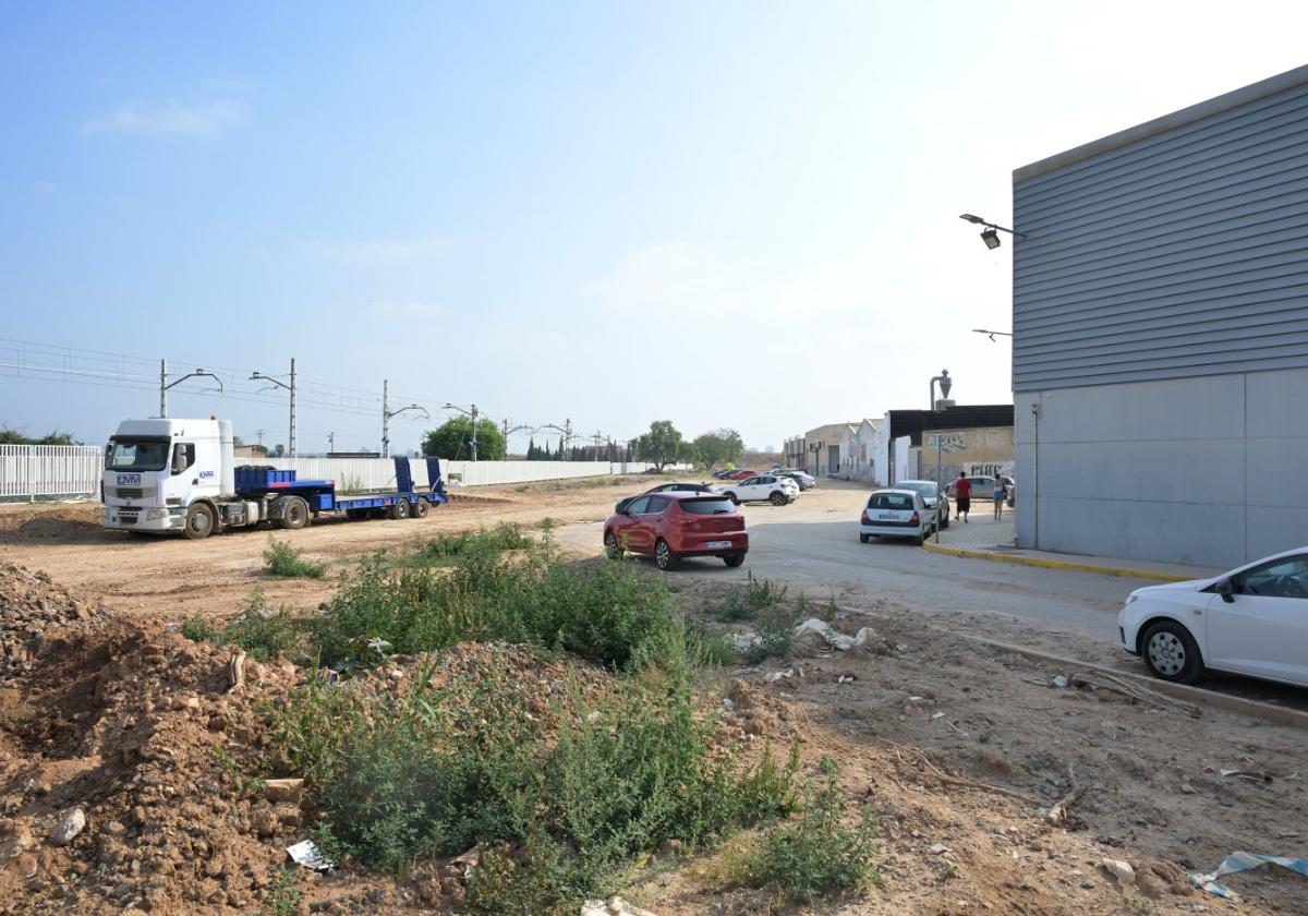 Calle José Segrelles de Paiporta.