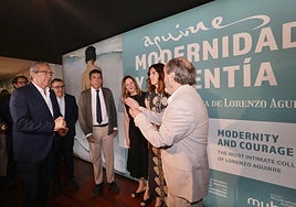Inauguración de la exposición .