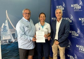 Firma del acuerdo de las federaciones de vela y piragüismo.