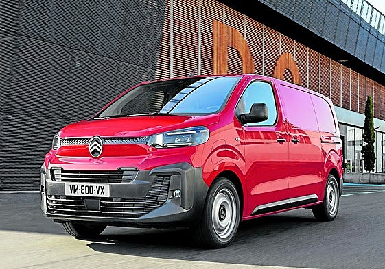 El Citroën Jumpy también cuenta con su respectiva versión eléctrica 'ë'.