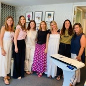 Cristina Campos, Arancha Ramírez, Sara Martínez, Salomé Corell, Rocío Pérez, Paloma Carbonell e Isabel Pérez-Cea.