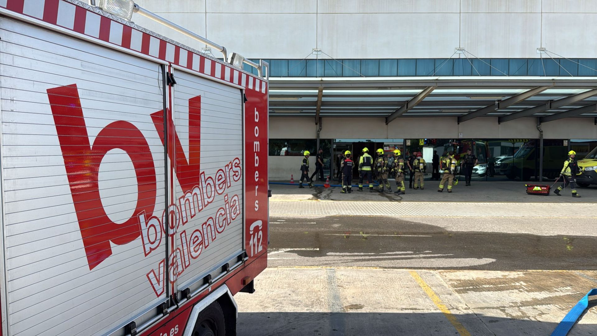FOTOS | Incendio en el Hospital La Fe de Valencia