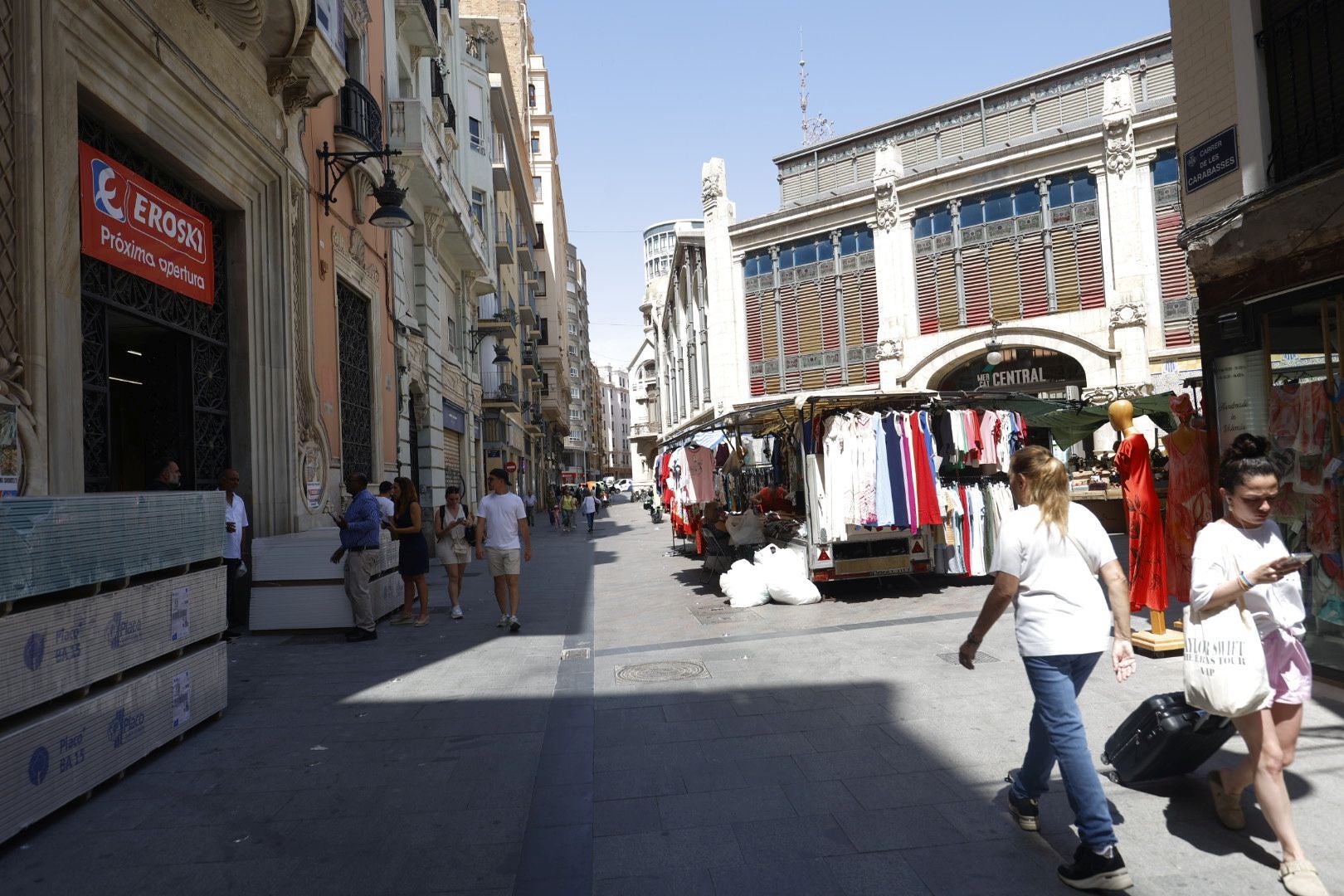 Fotos del nuevo Eroski en Valencia
