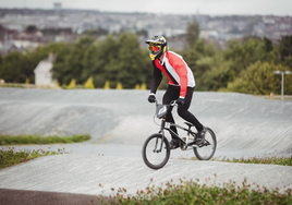 Pista de pumptrack.