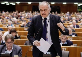 González Pons en una intervención en el Parlamento Europeo.