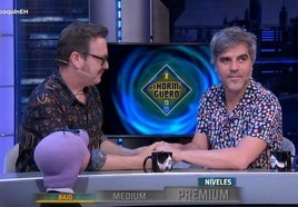 Ernesto Sevilla y Joaquín Reyes hoy en 'El Hormiguero'.