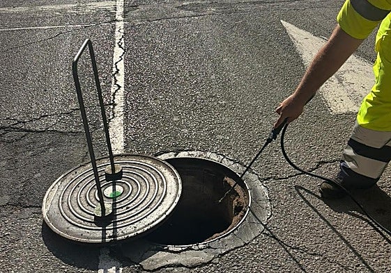 Tratamiento contra las plagas en un municipio de l'Horta.