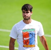 Carlos Alcaraz en Queen's.