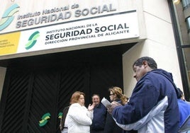 Una oficina de la Seguridad Social en una imagen de archivo.