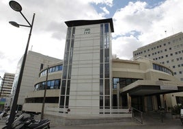 El edificio de Urgencias del IVO, la primera sede histórica que tuvo el centro.