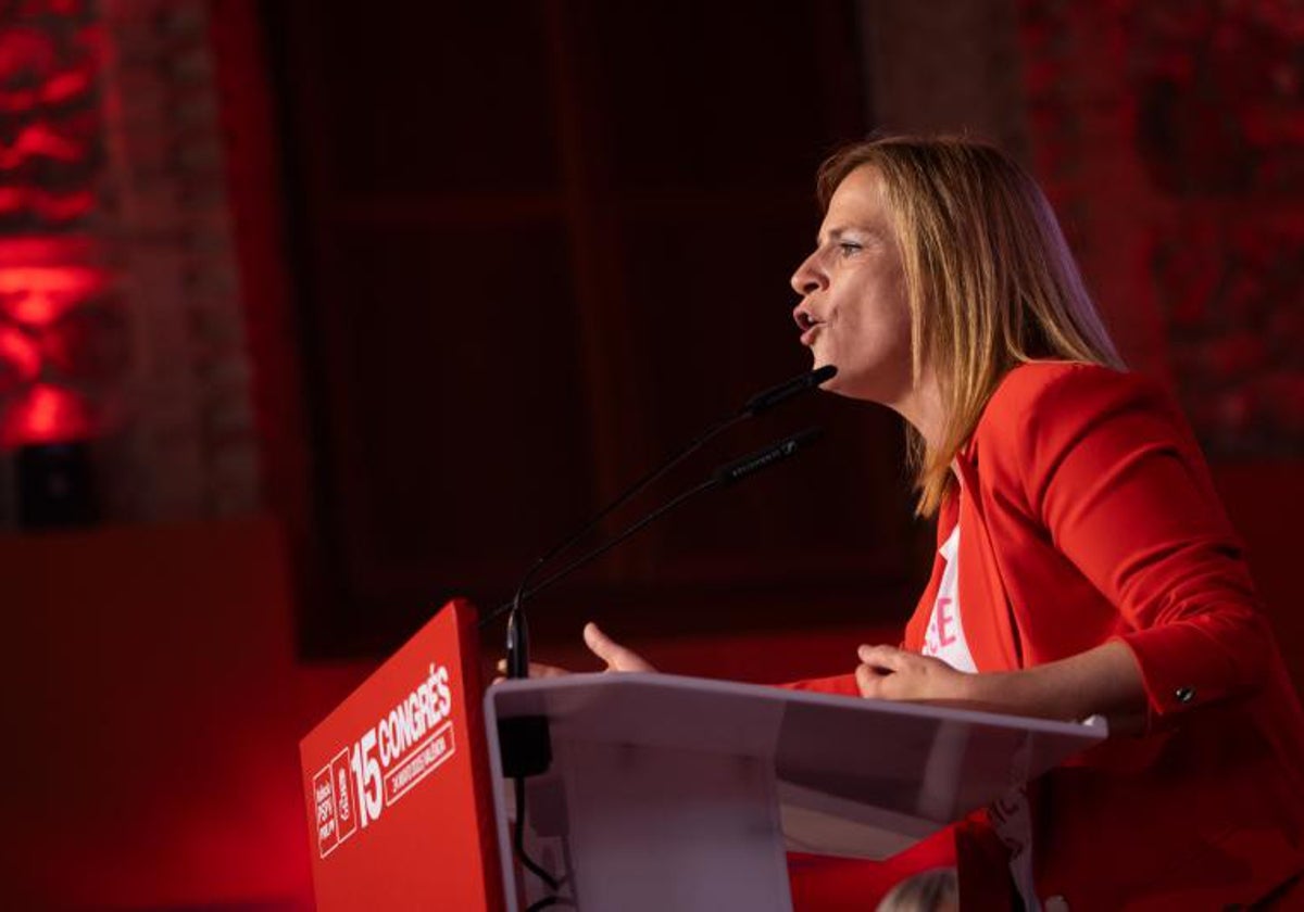 La delegada del Gobierno en la Comunitat y líder del PSPV de Valencia, Pilar Bernabé.