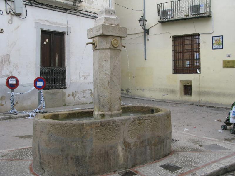Plazeta de la calle Roca donde se ha producido algún altercado entre okupas.