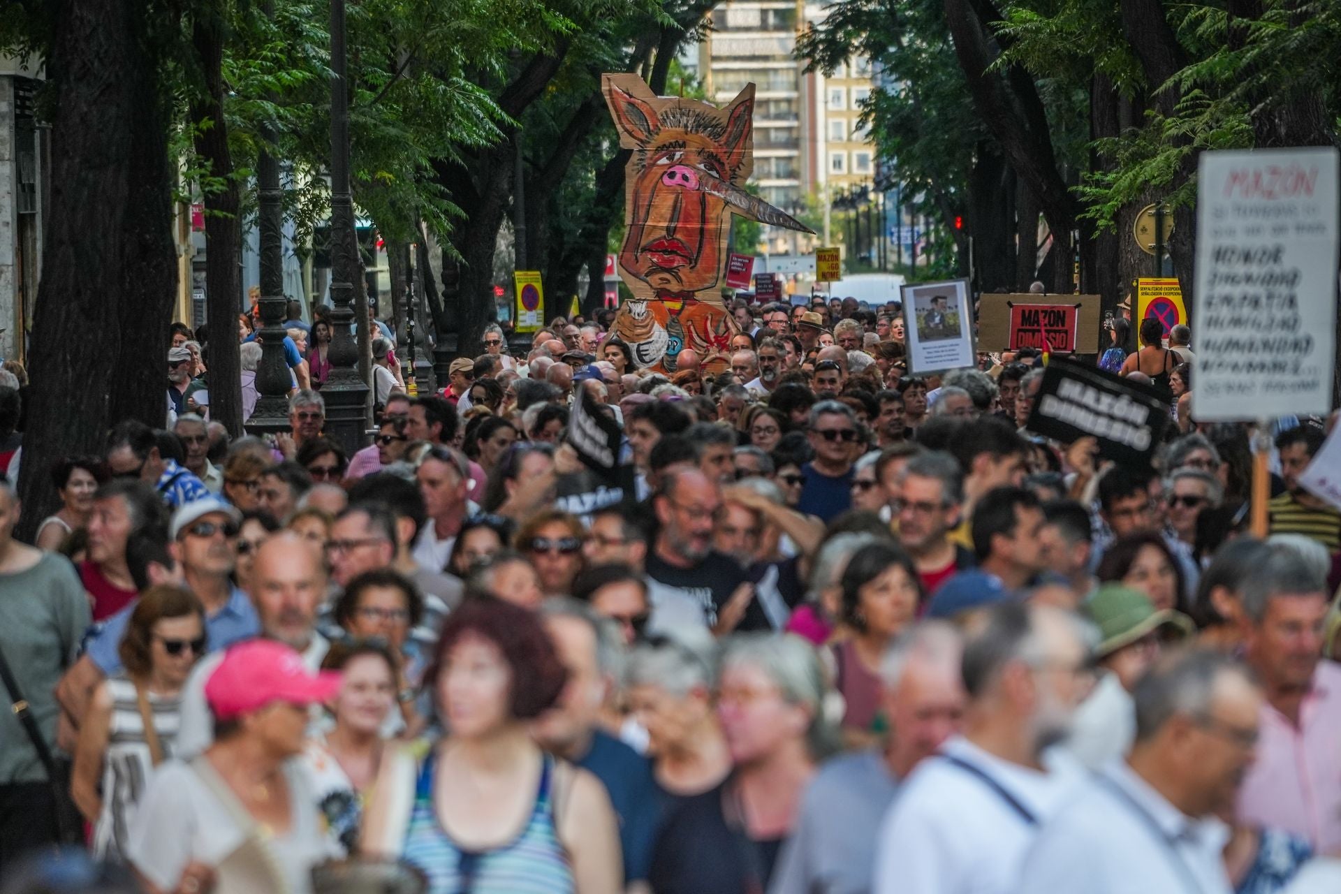 FOTOS | Octava manifestación contra la gestión de la dana en Valencia