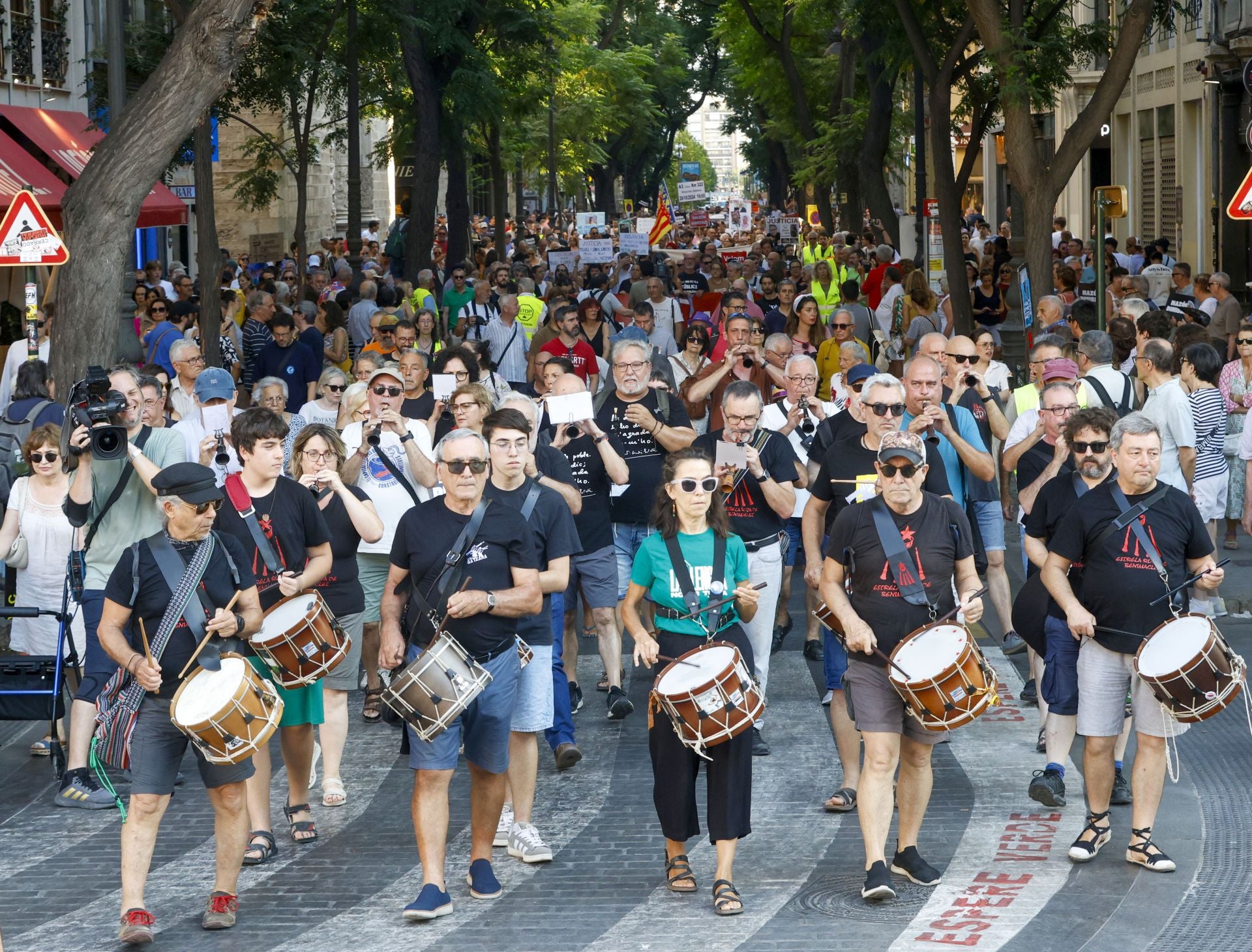 FOTOS | Octava manifestación contra la gestión de la dana en Valencia
