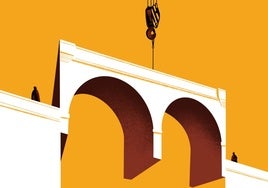 Un puente para evitar el fango