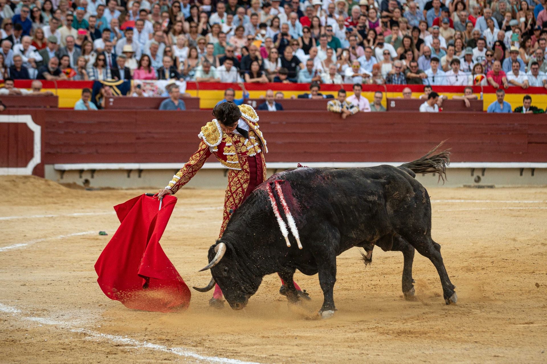 La plaza de toros de Castellón se viste de gala en su homenaje a Manuel Colonques