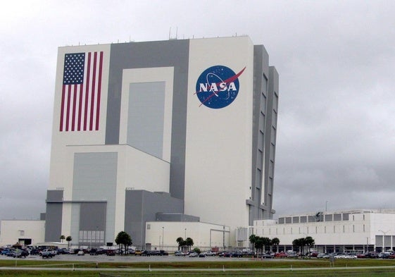 Vista exterior del Centro Espacial Kennedy de la NASA en Cabo Cañaveral.