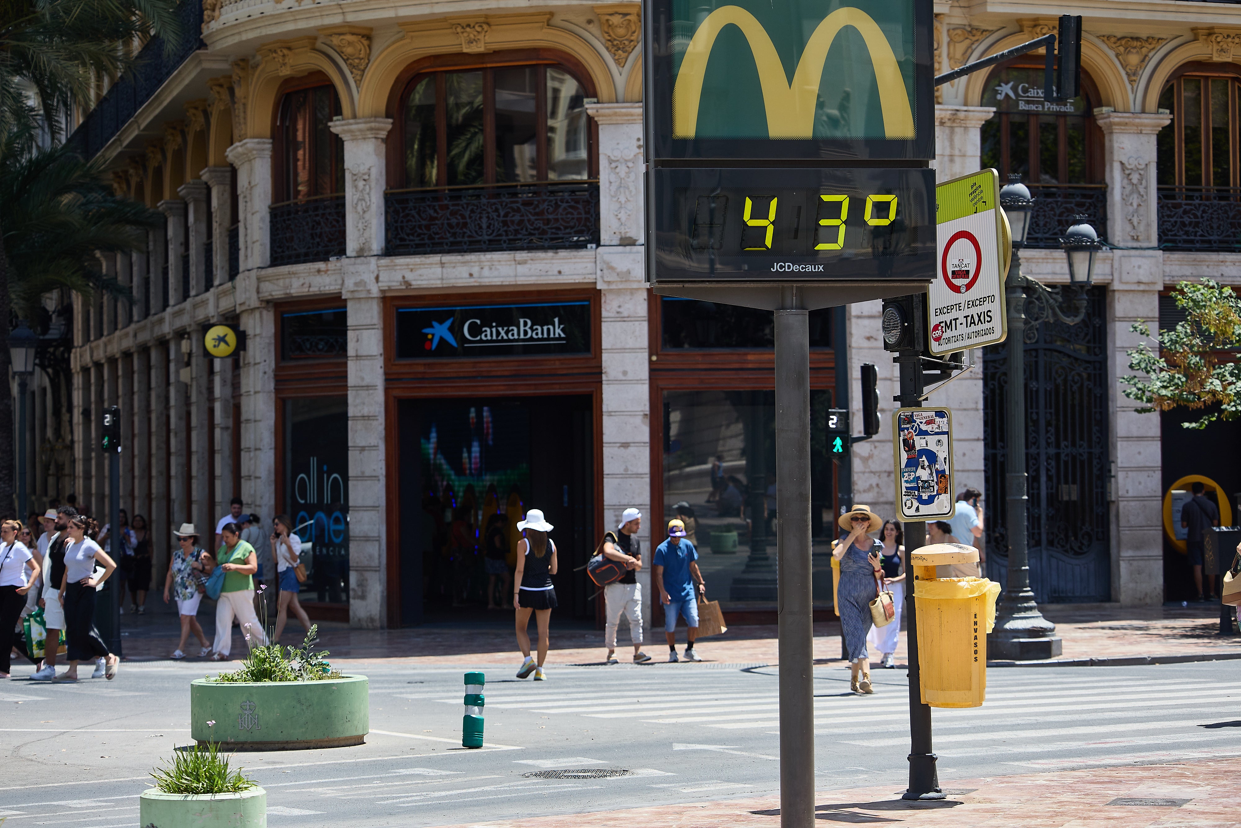 Las altas temperaturas, protagonistas.