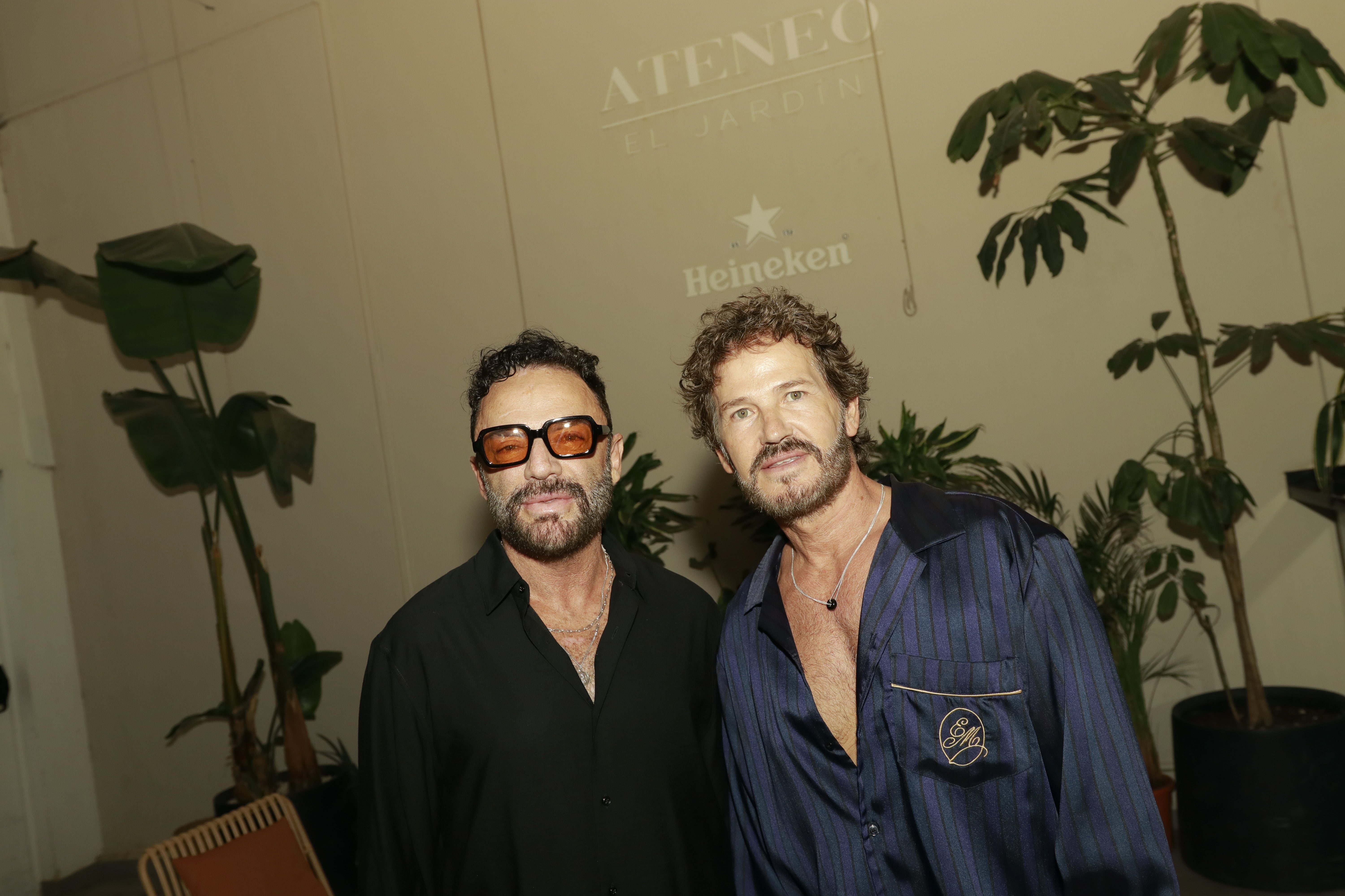 Quique Camps y Goyo Bonillo, en la fiesta de Tendencias.