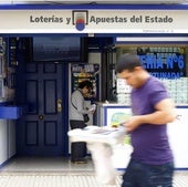 Una administración de Loterías y Apuestas del Estado, en una imagen de archivo.