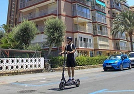 Vista general del edificio donde se encuentra la vivienda de la madre de Koldo García
