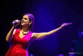 Ina Martí, durante una de sus actuaciones.