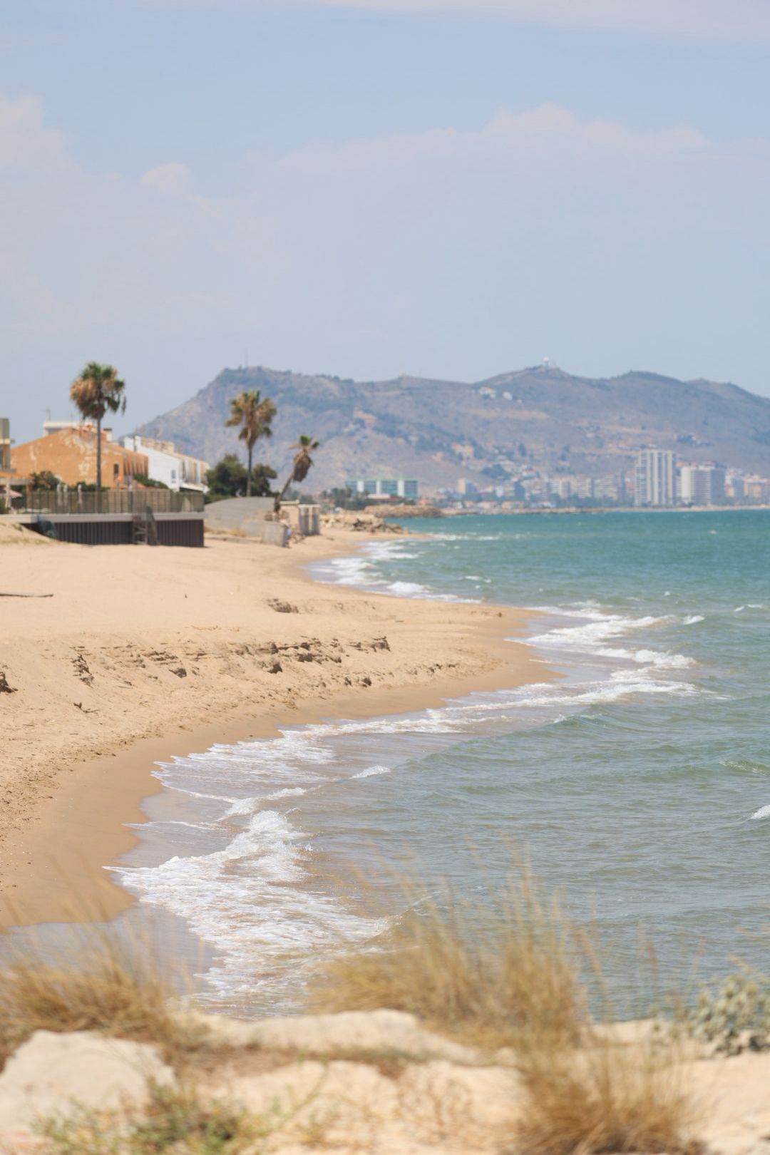 FOTOS | Playas cerradas este miércoles en Valencia