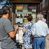 Kiosco de la ONCE, en una imagen de archivo.