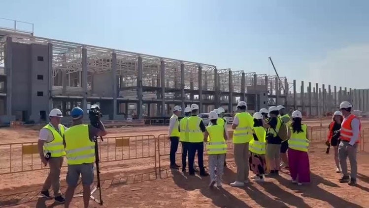 La gigafactoría de Sagunto empieza a tomar forma