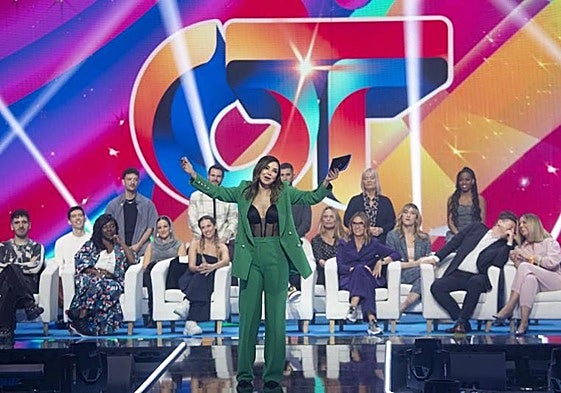 Chenoa durante un programa de Operación Triunfo en una imagen de archivo.l