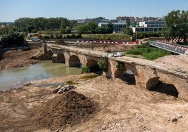 El Pont Vell de Riba-roja. en una imagen reciente.