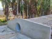 La conducción que se ha construido.