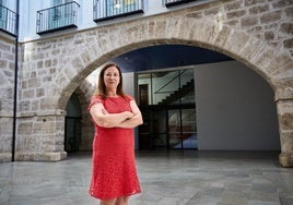 Isabel Giménez, en la sede de la Fundación.