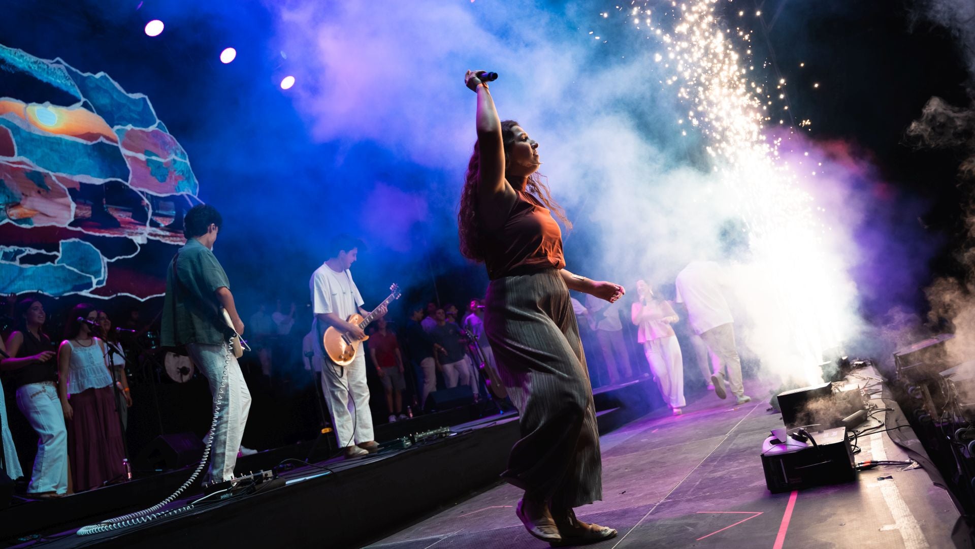 Concierto de Hakuna en los Jardines de Viveros de Valencia