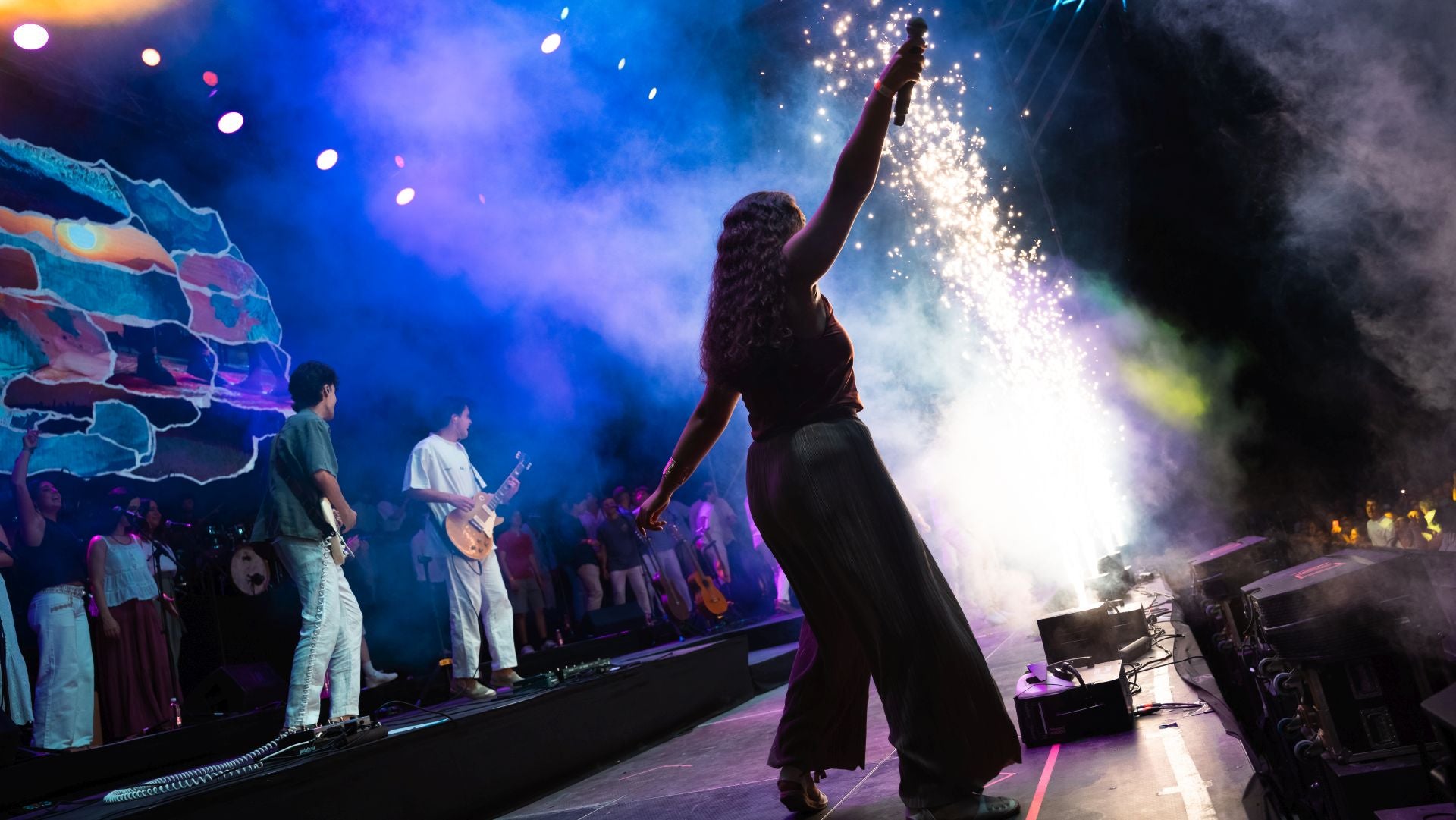 Concierto de Hakuna en los Jardines de Viveros de Valencia