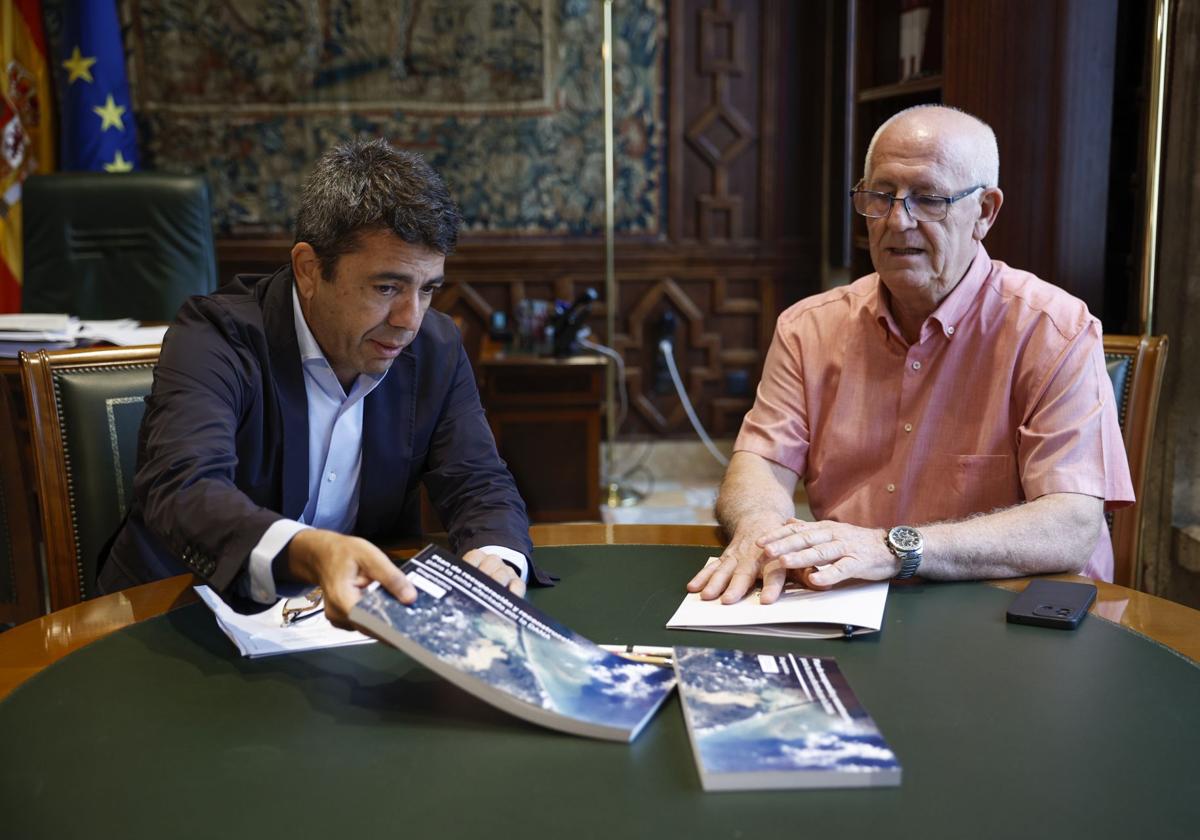 Mazón y Ciscar, en el encuentro de este lunes.