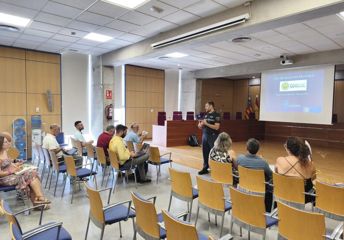 Formación sobre inundaciones en Alboraya.