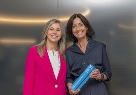 Olga García y María José Félix.